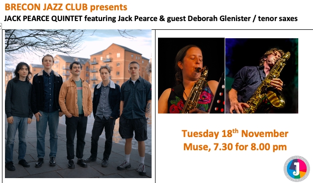 Members of a quintet and saxophonists